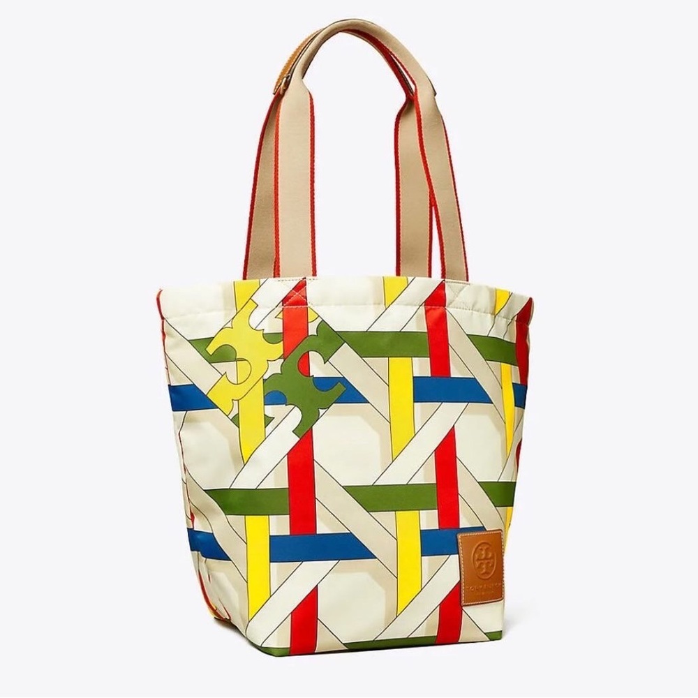Ella market printed tote